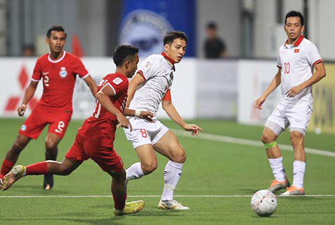Đội tuyển Việt Nam chia điểm đáng tiếc trước Singapore