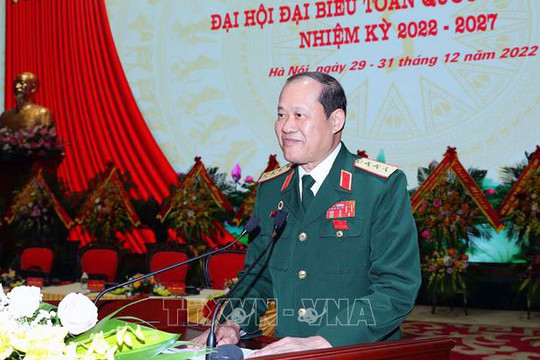 Thượng tướng Bế Xuân Trường được bầu làm Chủ tịch Hội Cựu Chiến binh Việt Nam khóa VII