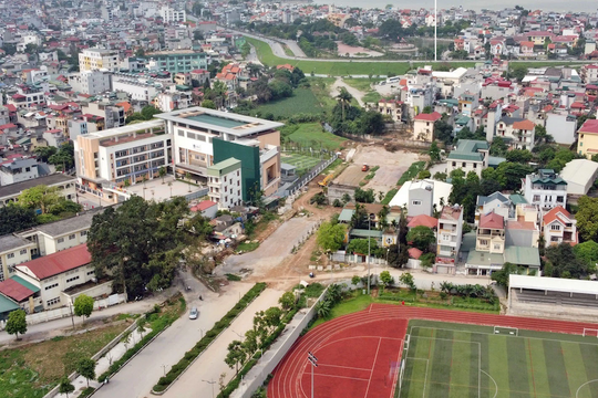 Giảm mật độ xây dựng tại ô đất tại quận Long Biên