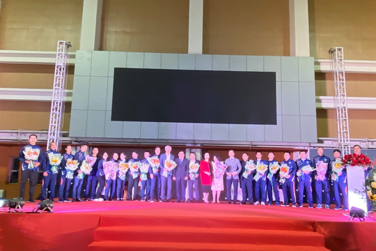 Hà Nội tổ chức lễ mừng công Đoàn thể thao Hà Nội tham dự Đại hội Thể thao toàn quốc lần thứ IX