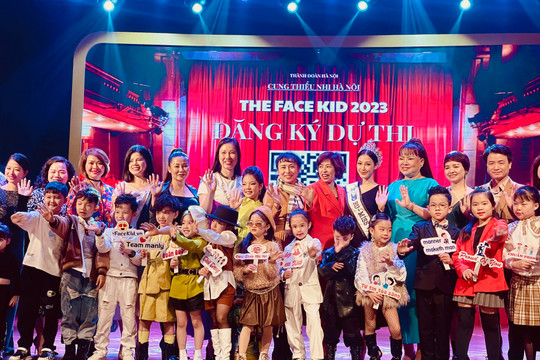 Khởi động cuộc thi ''The Face Kid'' thành phố Hà Nội mở rộng
