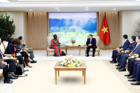 Thủ tướng Phạm Minh Chính tiếp Phó Tổng Giám đốc Quỹ Tiền tệ quốc tế