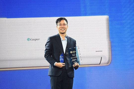 Casper Việt Nam được vinh danh “Điều hòa tiết kiệm điện được yêu thích nhất” tại Tech Awards 2022