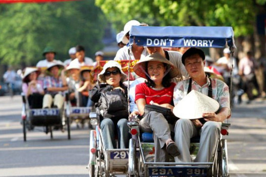 Khách du lịch châu Á đến Việt Nam chiếm tỷ lệ lớn