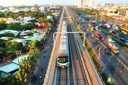 Thử nghiệm hệ thống an toàn tự động đoàn tàu tuyến Bến Thành – Suối Tiên