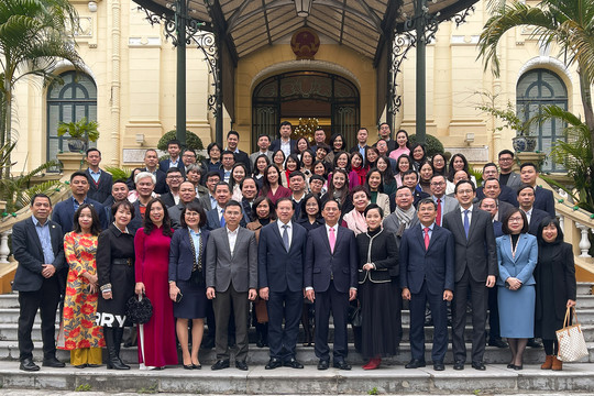 Bộ Ngoại giao gặp mặt các cơ quan báo chí Việt Nam nhân dịp năm mới Quý Mão 2023