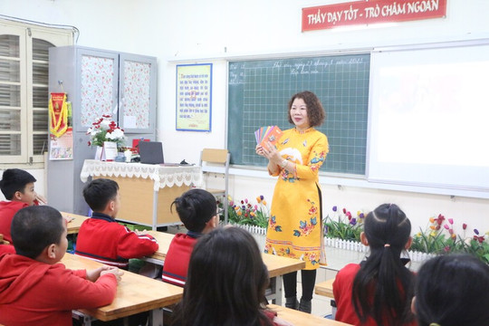 Hà Nội: Các trường học nhanh chóng ổn định nền nếp sau kỳ nghỉ Tết