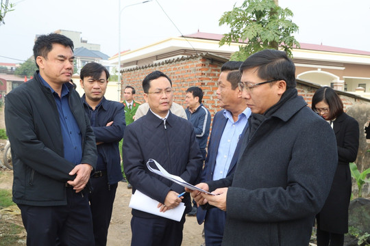 100% ngôi mộ thuộc dự án đường Vành đai 4 tại huyện Mê Linh đã được di chuyển