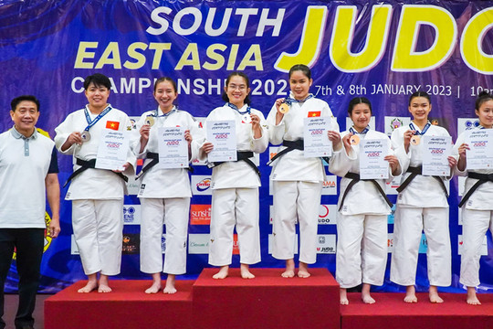 Judo Việt Nam hướng đến đấu trường châu lục