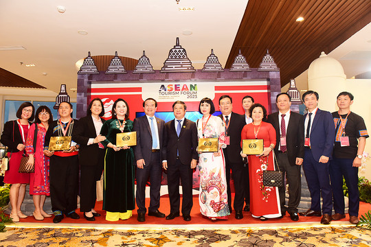 Giải thưởng Du lịch ASEAN 2023 tôn vinh 14 đơn vị của Việt Nam