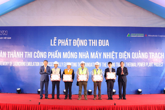 Phát động thi đua công trình xây dựng Nhà máy nhiệt điện Quảng Trạch I