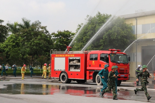 Hà Nội triển khai 9 nhiệm vụ trọng tâm phòng cháy, chữa cháy
