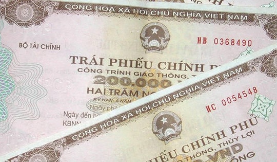 Lãi suất huy động trái phiếu chính phủ giảm trở lại