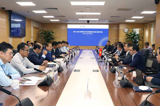 Hai tập đoàn điện lực Việt Nam và Campuchia trao đổi về hợp tác mua bán điện