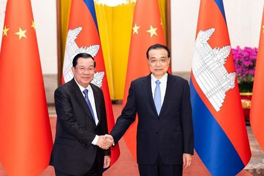 Trung Quốc - Campuchia đẩy mạnh hợp tác thực chất và giao lưu nhân dân
