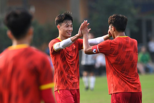 U20 Việt Nam có quân xanh chất lượng, chuẩn bị cho giải U20 châu Á 2023