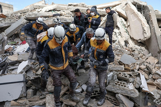 Số nạn nhân trong vụ động đất tại Thổ Nhĩ Kỳ và Syria lên tới hơn 36.000 người