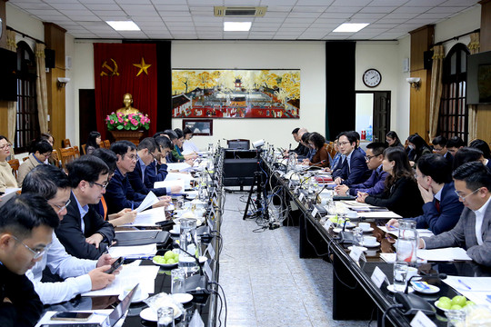 Thảo luận chương trình công tác liên ngành về việc Việt Nam đảm nhiệm vai trò thành viên Hội đồng Nhân quyền Liên hợp quốc nhiệm kỳ 2023-2025