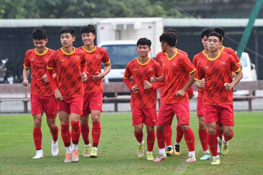 U20 Việt Nam bắt đầu tập huấn tại Saudi Arabia, chuẩn bị cho vòng chung kết U20 châu Á 2023