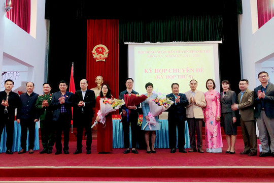 Kỳ họp thứ 9 HĐND huyện Thanh Trì:  Bầu các chức danh thuộc thẩm quyền của HĐND huyện theo luật định