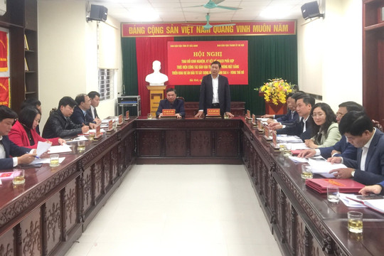 Hà Nội - Bắc Ninh phối hợp triển khai công tác dân vận trong thực hiện dự án đường Vành đai 4