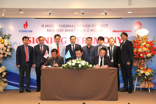 Ký Thỏa thuận khung Hợp đồng bán khí cho Dự án Nhà máy nhiệt điện Ô Môn II