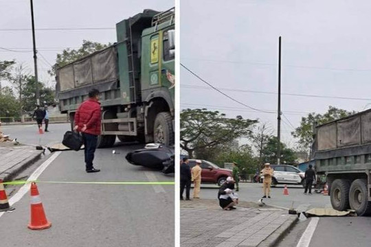 Tai nạn giao thông nghiêm trọng làm 1 phụ nữ tử vong trên đường Vũ Xuân Thiều
