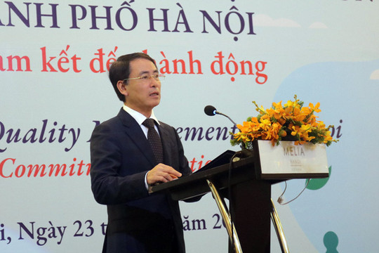 Hà Nội sẽ tăng cường đối thoại và hợp tác quốc tế để nâng cao chất lượng không khí