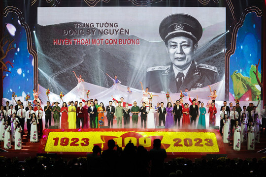 Kỷ niệm trọng thể 100 năm Ngày sinh Trung tướng Đồng Sỹ Nguyên