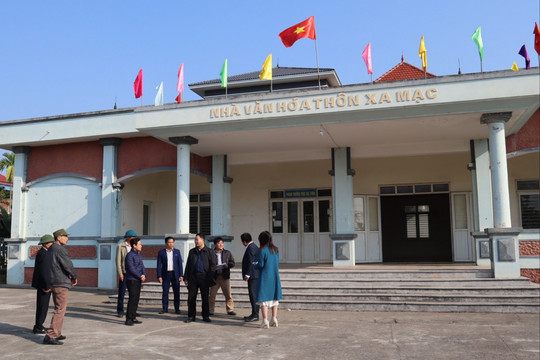 Huyện Mê Linh: Hồ sơ báo cáo kết quả xây dựng nông thôn mới nâng cao xã Liên Mạc còn thiếu sót