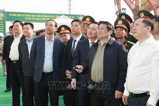Thủ tướng phát lệnh xây dựng đường liên kết vùng ở tỉnh Hòa Bình