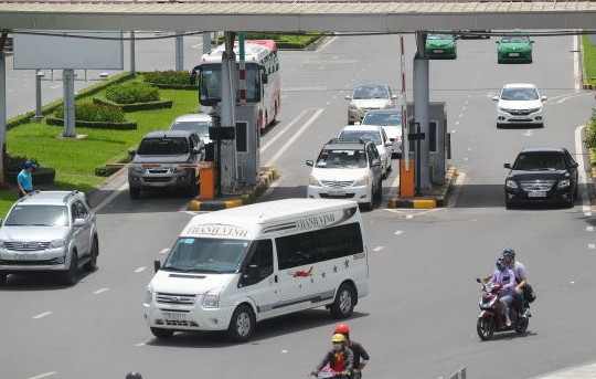 Thí điểm thu phí không dừng phương tiện vào các sân bay Nội Bài, Tân Sơn Nhất
