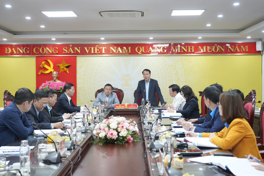 Công đoàn cơ sở huyện Thạch Thất tổ chức đại hội đúng tiến độ, kế hoạch