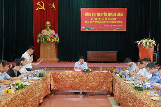 Giải pháp củng cố cơ sở Đảng yếu kém ở Mê Linh