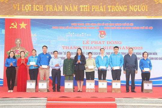 Tháng Thanh niên năm 2023 với trọng tâm chuyển đổi số tại huyện Thanh Trì