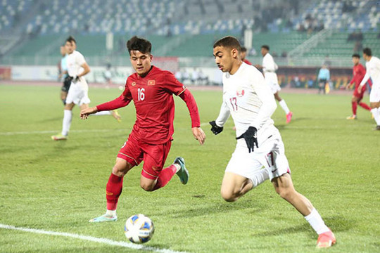 Văn Trường, Quốc Việt toả sáng, U20 Việt Nam giành chiến thắng thuyết phục trước U20 Qatar