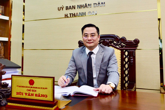 Chủ tịch UBND huyện Thanh Oai Bùi Văn Sáng: Phát huy nguồn lực phát triển kinh tế xanh, đô thị sinh thái