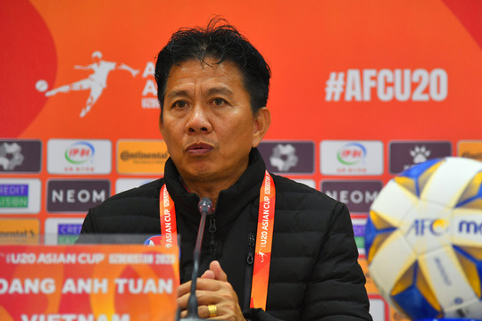 Huấn luyện viên Hoàng Anh Tuấn: “Các cầu thủ U20 Việt Nam rất tiềm năng”