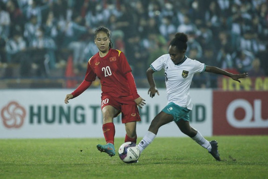 Đội tuyển U20 nữ Việt Nam khởi đầu thuận lợi ở vòng loại châu Á 2024