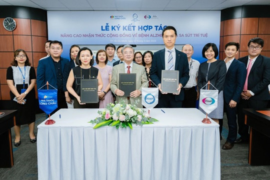 FPT Long Châu ký kết hợp tác cùng Eisai Việt Nam và Hội bệnh Alzheimer và rối loạn thần kinh nhận thức trong nâng cao nhận thức cộng đồng về bệnh Alzheimer