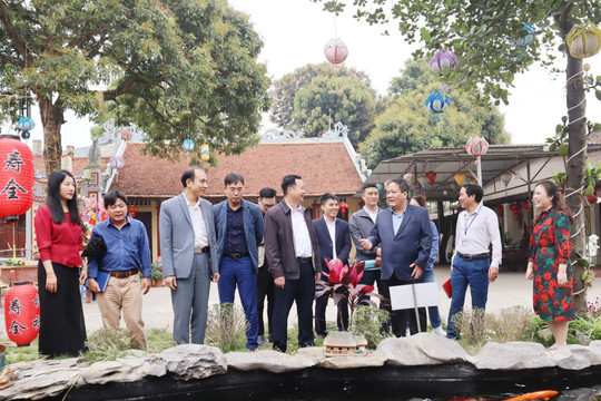 Huyện Thanh Trì hoàn thành xây dựng xã nông thôn mới nâng cao trước 2 năm