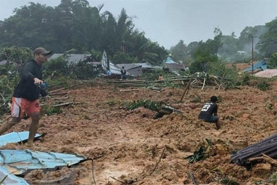Indonesia tích cực hỗ trợ nạn nhân thảm họa lở đất