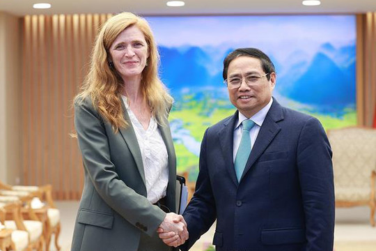 Thủ tướng Phạm Minh Chính tiếp Tổng Giám đốc Cơ quan Phát triển Quốc tế Hoa Kỳ
