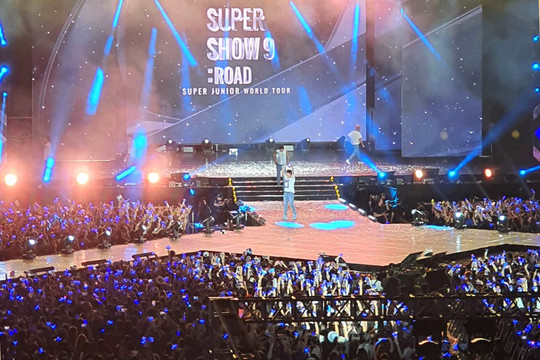 Super Junior với một đêm nhạc đáng nhớ tại Việt Nam