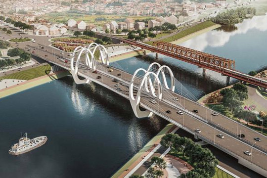 Khởi công xây dựng cầu Đuống đường sắt mới vào tháng 6-2023