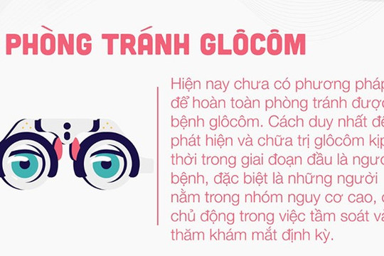 Hãy kiểm tra mắt định kỳ để phòng, chống bệnh Glôcôm