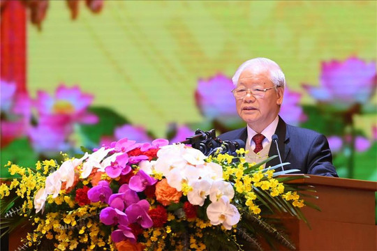 Phát biểu của Tổng Bí thư Nguyễn Phú Trọng tại Lễ kỷ niệm 75 năm Công an nhân dân học tập, thực hiện Sáu điều Bác Hồ dạy