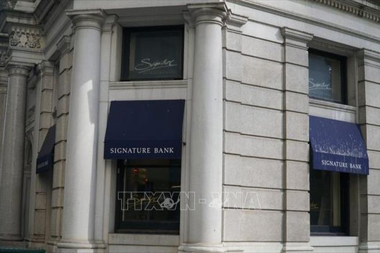 Signature Bank trở thành ngân hàng lớn thứ ba của Mỹ phải đóng cửa