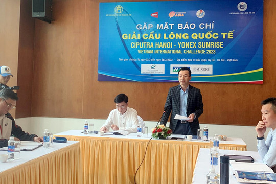 Nguyễn Thùy Linh tham dự Giải Cầu lông quốc tế Ciputra Hanoi - Yonex Sunrise 2023