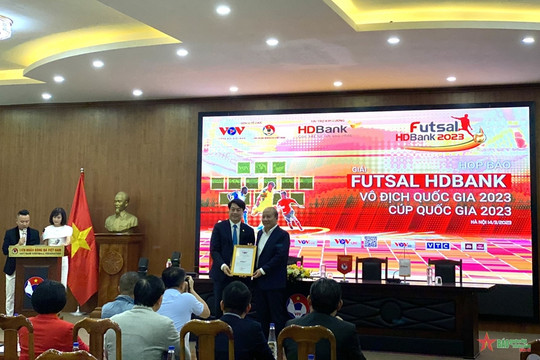 Nhiều đổi mới tại Giải Futsal HDBank vô địch quốc gia 2023